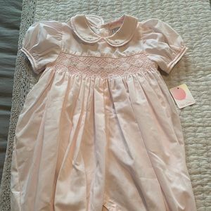 Petit Ami Smocked Romper NWT